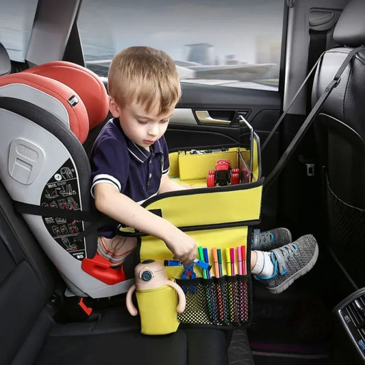 Kids Travel Tray – Portable Lap Tray for Car Seats & Airplane Travel
