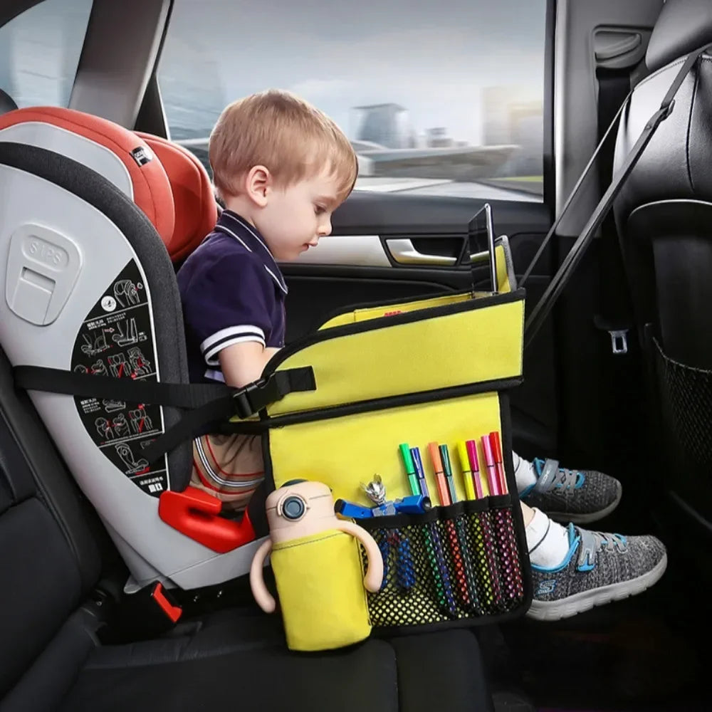 Kids Travel Tray – Portable Lap Tray for Car Seats & Airplane Travel