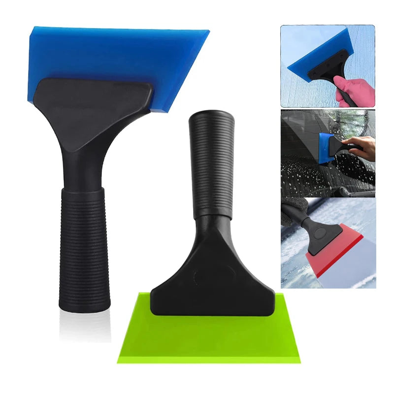Rubber Window Squeegee & Scraper