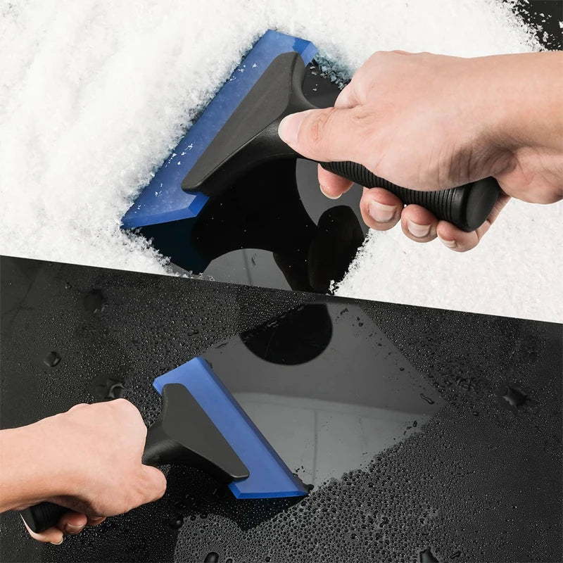 Rubber Window Squeegee & Scraper